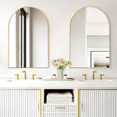 Bathroom Arch Aluminum Wall Mirror Vanity Mirrors