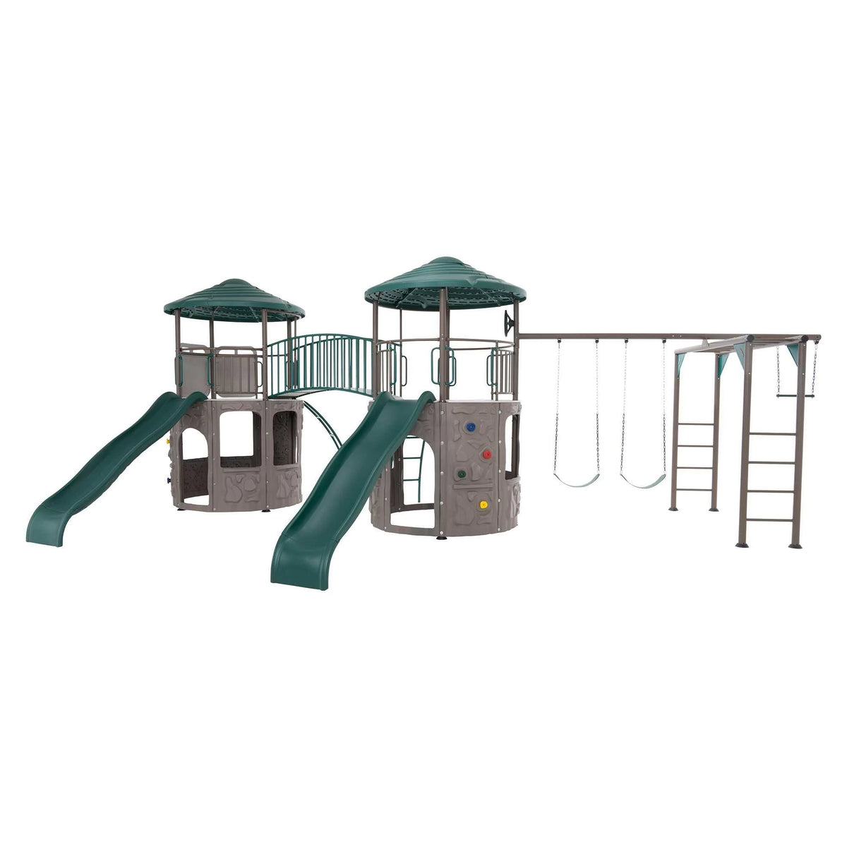 Lifetime Double Adventure Tower with Monkey Bars