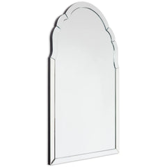 Elegant Arch Beveled Wall Mirror, 24 in. x 40 in. - Clear - 24 x 40